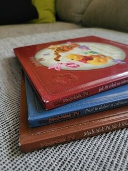 Tři knihy Medvídek Pú od Disney nakl. Egmont