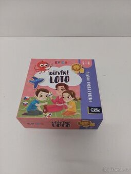 dřevěné loto dětská hra