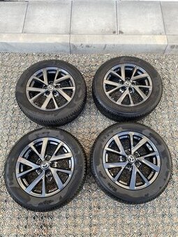 Pneu zimní sada na alu kolech 6,5xR16, Mazda 3