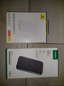 Power banka s nabíječkou bezdrátovou