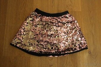 dívčí dvoubarevná sukně sinsay vel. 128