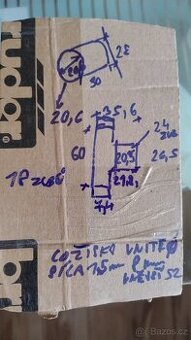 Pastorek 18 zuby s tisicihranem 24 zubů