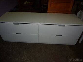 Ikea NORDLI komoda se 4 zásuvkami, bílá
