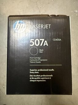 🖨️ HP CE400A (507A) – černý originální toner – 5 500 stran