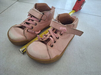 Dětské barefoot boty – růžové