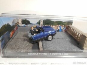 Model auta Renault 11 půl vozu