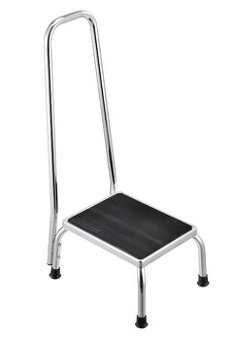 Zdravotní schůdek k vaně s madlem k vaně nebo posteli