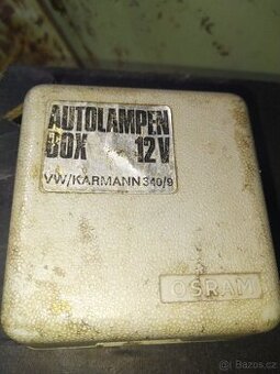 Bedna na žárovky pro starý VW