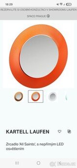 Světelné zrcadlo Laufen Kartell