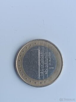 1 Euro Holandsko Beatrix 2001