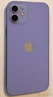 Apple iPhone 12 64GB fialový, TOP stav