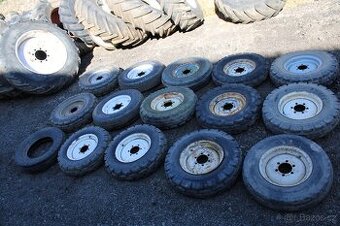 Zetor uř1 nehnaná náprava přední kola pár