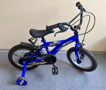 Dětské kolo Dawes Thunder 14” s postranními kolečky