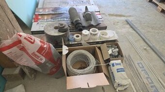 Prodám stavební materiá -sdk,střecha,izolace,,zatepleni,eps