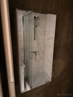 Zrcadlová koupelnová skříňka (galerka) – bíla