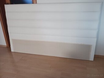 Čalouněné čelo postele