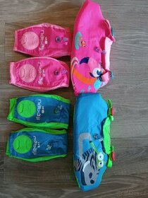 Dětský plavecký pás s rukávky Decathlon 15-30 kg

