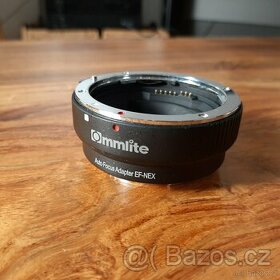 Adapter Commlite Canon EF na Sony E-Mount (AF atd)