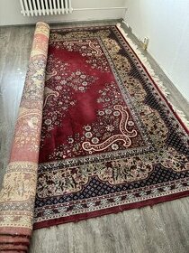 Perský koberec z vlny