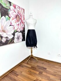 Luxusní hedvábné lněná sukně Dries Van Notten - 1