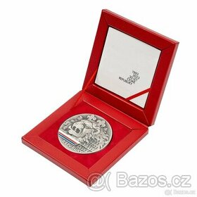 Nádherná stříbrná medaile 30 let české státnosti