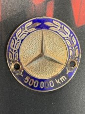 Mercedes Benz plaketa, reklamní předměty.... pouze originál.