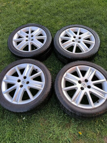 4 org. ALU kola RENAULT 17´ 4x100 205/50/17 MEGANE, SCENIC