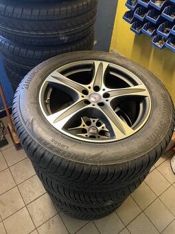 Disky 19” Mercedes Ronal 5x112 s pneumatikami Bridgestone