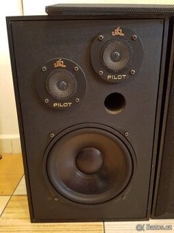 Třípásmové rep.BEDNY PILOT Super zvuk a Bas reflex - 1