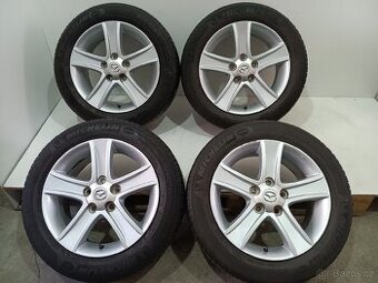 Letní alu kola MAZDA 5x114,3 R16 pneu 205/55/16/