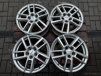 Alu kola, disky r17 5x108 Rial Astorga Polar Silb.
