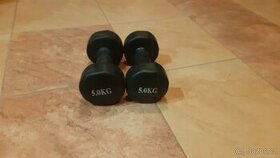 2 x 5 kg činky - 1