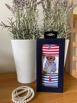 Set 3 ks vzorovaných dámských ponožek Polo Ralph Lauren
