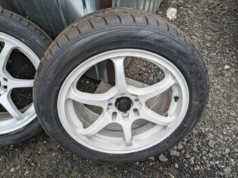 Advan Racing R16 4x100/4x114 nové pneu Toyo 205/50/16