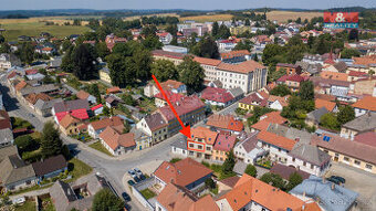 Pronájem bytu 1+kk, 28 m², Počátky, ul. Štítného nám.