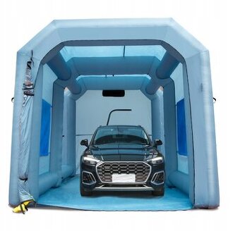 Přenosná lakovací kabina, garáž, stan 8dx4,5šx3Vx3M