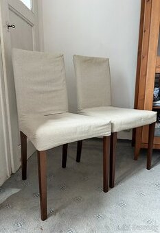 6 židlí IKEA s pratelným potahem