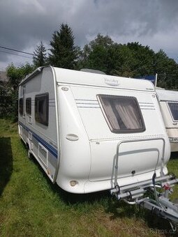 Prodám karavan hobby 495 UL . EL POJEZD, ODDĚLENÉ POSTELE