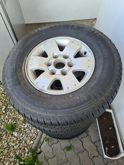 Pajero-originální ALU kola + pneu