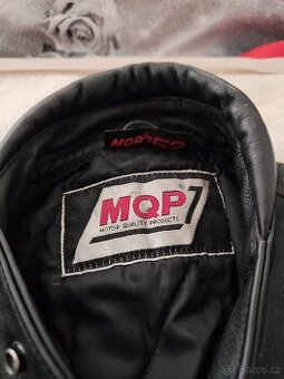 Kožená pánská moto bunda 52