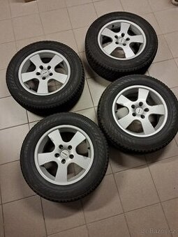 Alu kola sada se zimní pneu