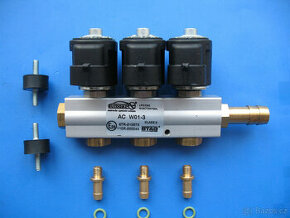 LPG vstřikovací lišta AC Stag pro tříválcový motor