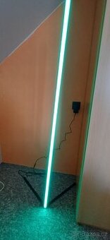 Led barevná stojací lampa na podlahu, dálkový ovladač
