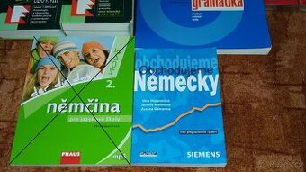 UČEBNICE NĚMECKÉHO JAZYKA, Němčina, slovníky