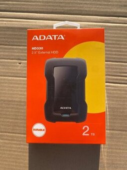 Externí Disk Adata HD330 2TB, černý, nový