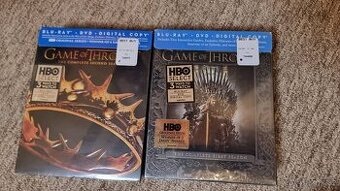 Game of Thrones – Blu-ray S1 + S2 | nové, sealed, HBO (rarit