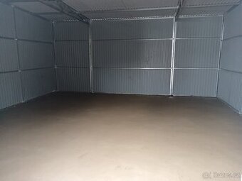 Pronájem ocelové haly - garáže 6x6m - 1