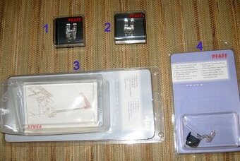 PATKY A PŘÍSLUŠENSTVÍ pro šicí/vyšívací stroje PFAFF