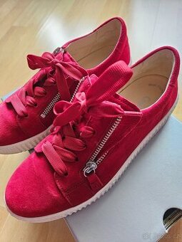 Dámské červené polobotky zn. GABOR