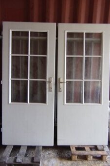 Prosklené dveře 80 cm pravé a levé